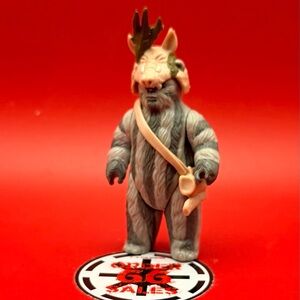 Star Wars TEEBO Ewok Vintage Kenner Action Figure • NO COO STAMP 1984